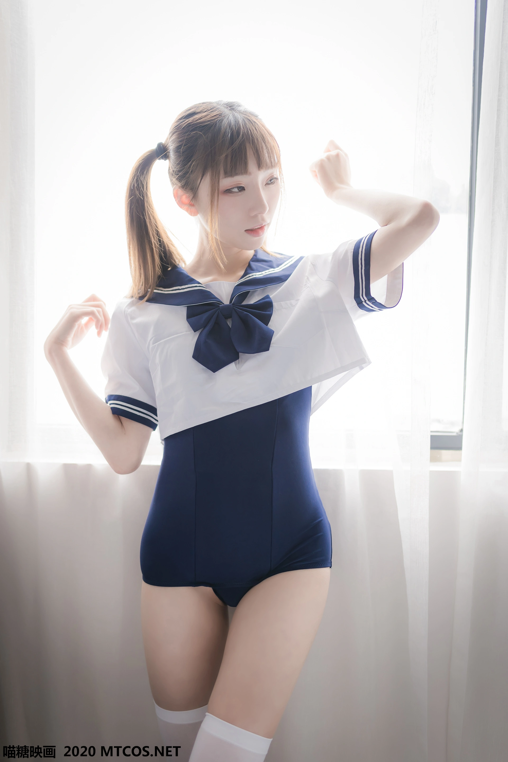 喵糖映画 - JKL.006 泳装JK制服 2