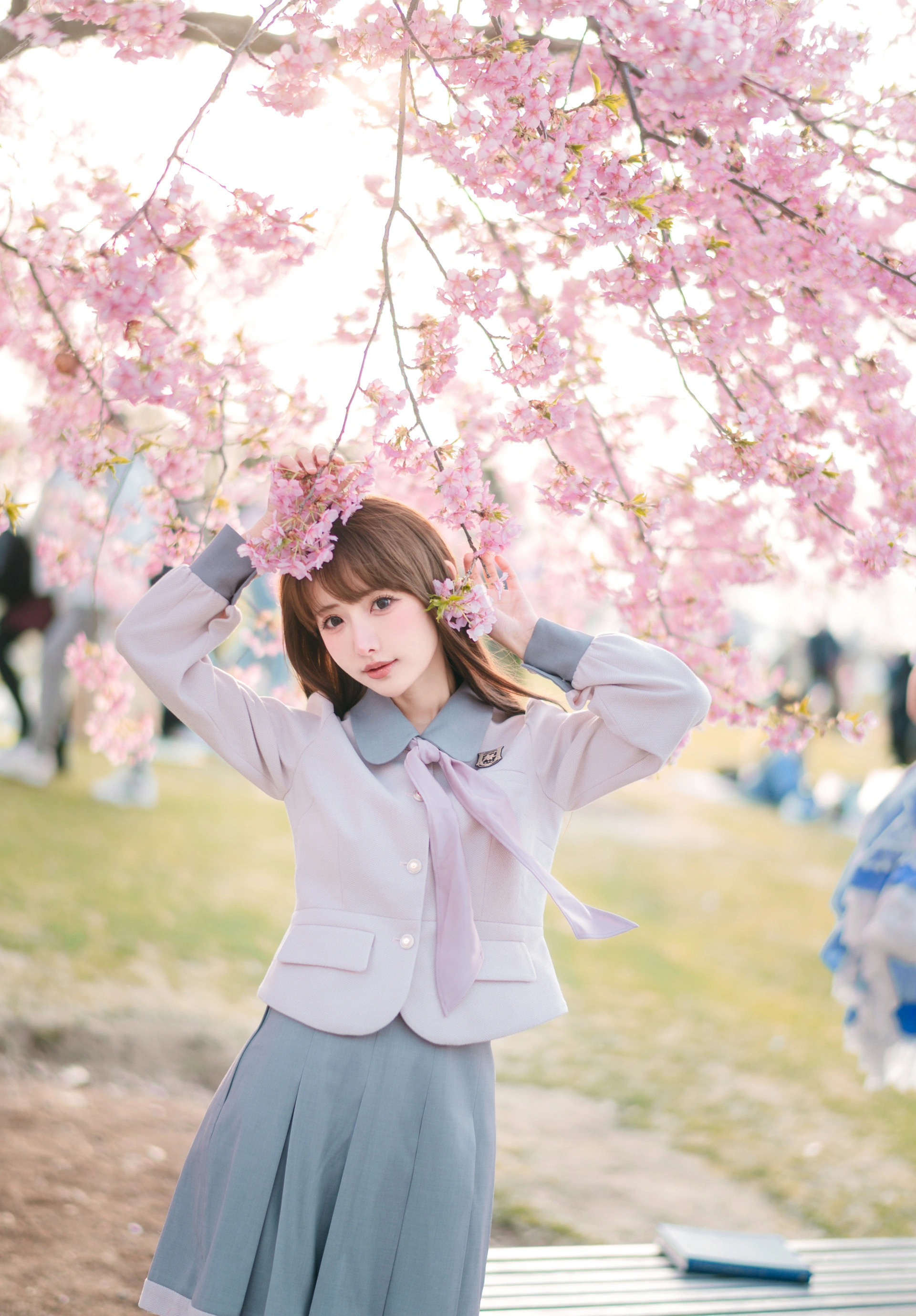 紫氯氯 - NO.03 樱花下的JK少女 2